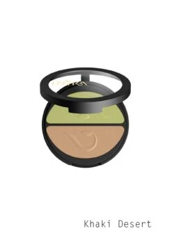 Inika Pressed Mineral Eye Shadow Duo -Augustinus Bader Beauty Store 1300x1800 labeled inika pressed mineral eye shadow duo 8g khaki desert open top