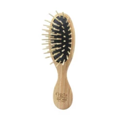 TEK Small Oval Brush With Wooden Pins