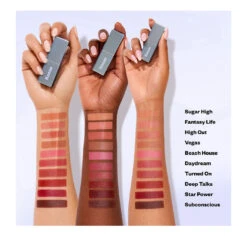 Kosas Weightless Lip Color -Augustinus Bader Beauty Store kosas weightless lip color shade guide arms