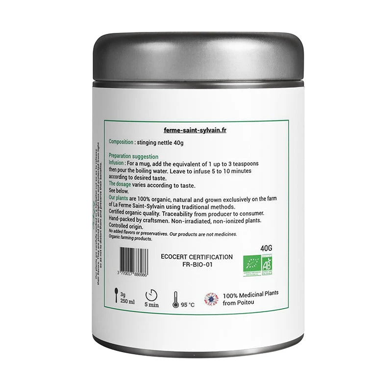 La Ferme Saint-Sylvain Stinging Nettle Herbal Infusion 4 La Ferme Saint-Sylvain Stinging Nettle Herbal Infusion - Image 2