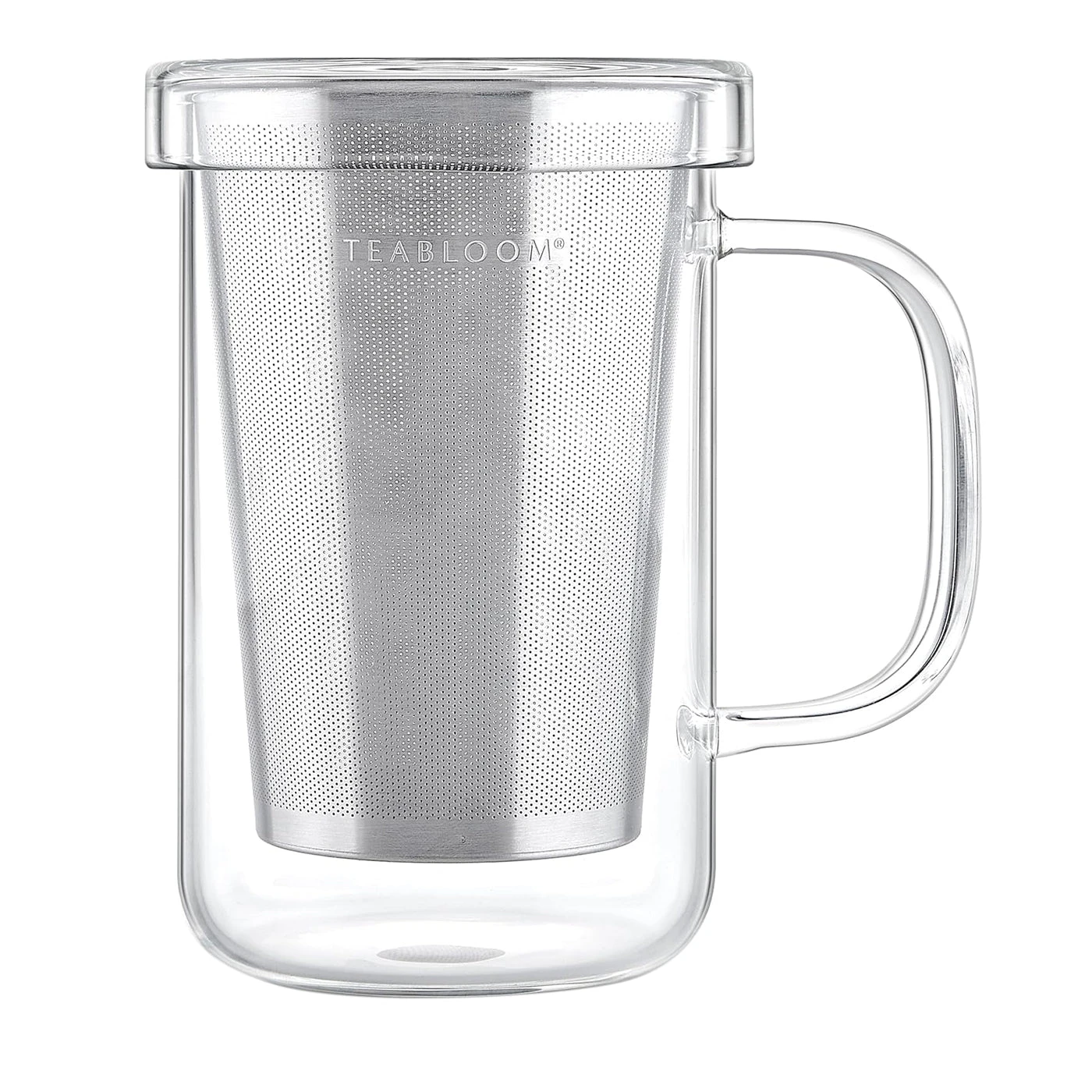 Teabloom Glass Mug With Infuser 3 Teabloom Glass Mug With Infuser